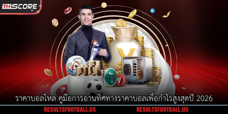 ราคาบอลไหล คู่มือการอ่านทิศทางราคาบอลเพื่อกำไรสูงสุดปี 2026